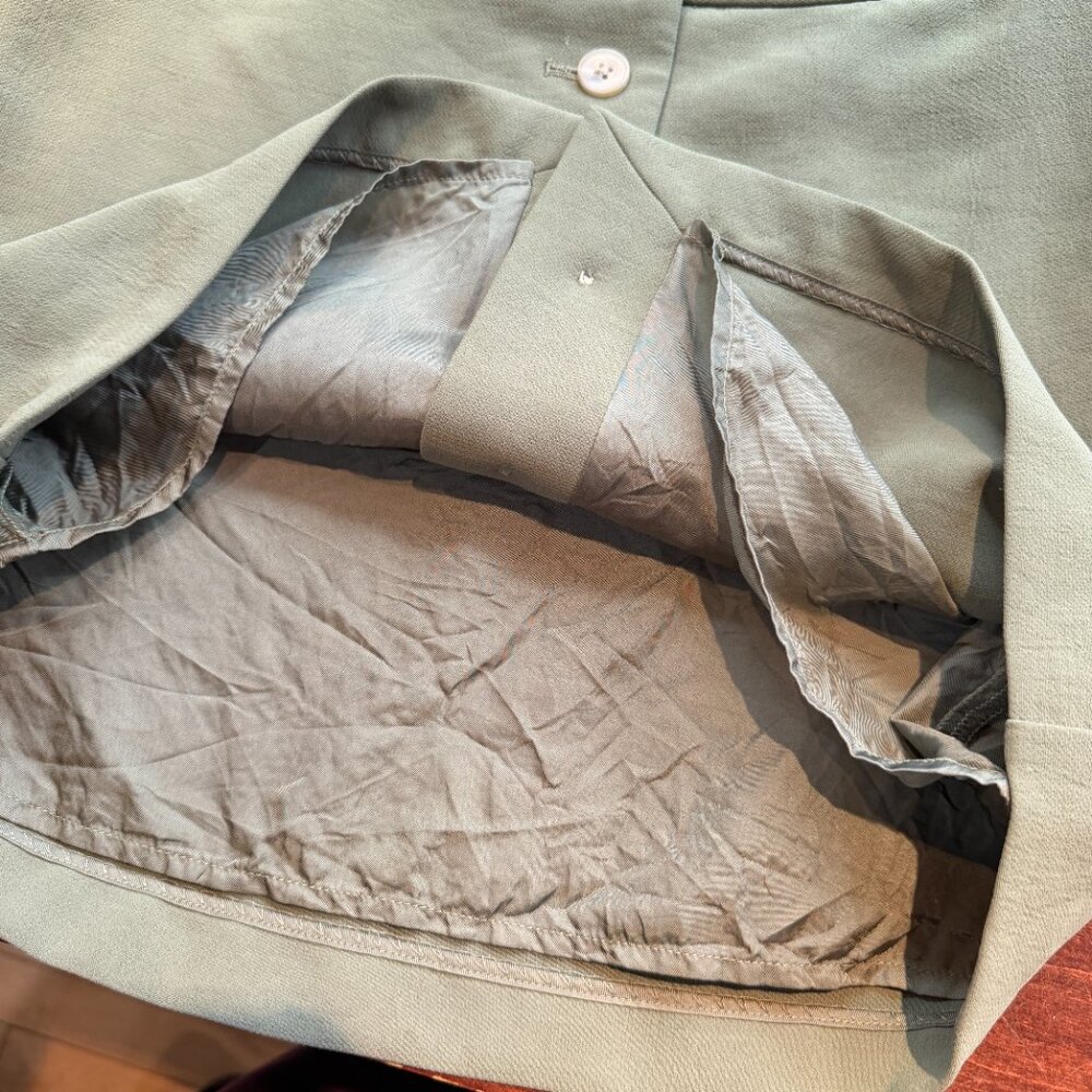 Aritzia Wilfred Button Front Lined Mini Skirt Siz… - image 6